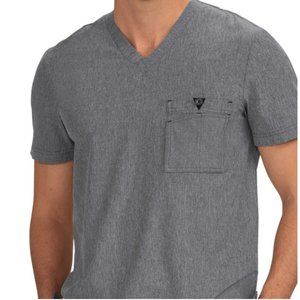 koi Basics Bryan Top heather grey